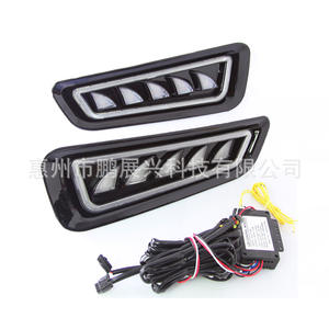 Feux de jour à LED Pengzhanxing pour Ford F-150 Raptor 2017-2021, feux antibrouillard noirs ABS, paire gauche et droite - Product Image 3