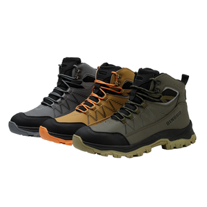 Zapatos de Seguridad Dinggu para Exteriores, Unisex, con Punta de Acero Anti-Impactos, Parte Superior de PVC Impermeable, para Todas las Temporadas, Ideales para Senderismo y Trabajo - Product Image 1