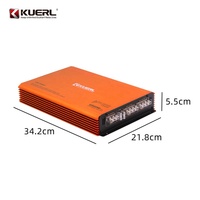 Amplificateur de voiture Kuer Factory en gros, nouveau modèle, 12V, 4*60 Watts, 4 canaux, amplificateur stéréo de voiture pleine gamme