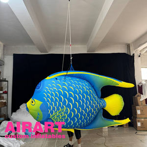 <span class=keywords><strong>Peces</strong></span> tropicales inflables, Animales Marinos mascota de <span class=keywords><strong>peces</strong></span> colgantes inflables para decoración de <span class=keywords><strong>fondo</strong></span> de escenario - Product Image 4