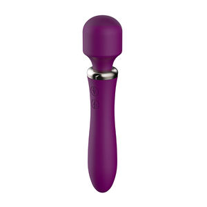 Vibrador de conejo de punto G de silicona pequeño para mujer con vibración giratoria Masajeador de varita eléctrica Av Fuente de alimentación USB - Product Image 4