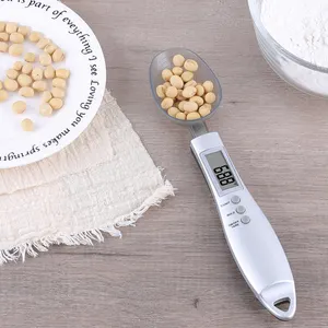Big Spoon Kitchen Scale Electronic Digital 300g 0.1g Division Power 2*aaa Batteries Grey Weigh scales ABS