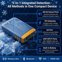 Probador de PD con APP Android HWPD-500 Personalizable, Pantalla LCD, Temperatura de Operación de -20~+400, Gestión de Tareas de Inspección, Prevención