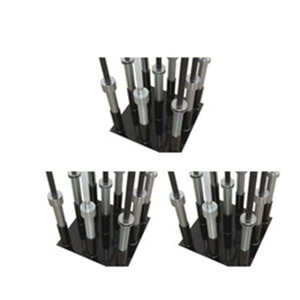 Équipement de gymnastique 9 Verticale <span class=keywords><strong>Barre</strong></span> D'haltères Support Métal Barbell Titulaire - Product Image 1