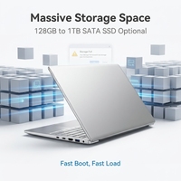 Новый ноутбук 15.6 дюймов с процессором AMD Ryzen 5 3500U, SSD 128 ГБ/256 ГБ, Windows 11 Pro, легкий, ультратонкий дизайн, IPS-дисплей, совместимость с Великобританией