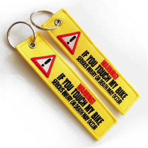 AI-MICH <span class=keywords><strong>Portachiavi</strong></span> Promozionale Personalizzato con Logo Ricamato, Ecologico, con Stampa Digitale, Portatile - Product Image 3