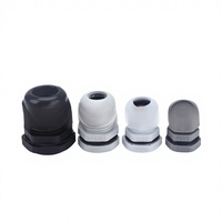 Glande de câblage et connecteur étanches en nylon de type PG, vente en gros du fabricant, tailles 6-25
