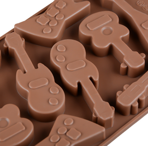 <span class=keywords><strong>Molde</strong></span> de Silicona Creativo para Hornear en Forma de Nota Musical para Pastel - Product Image 5