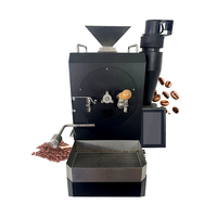 Torréfacteur électrique commercial de 1 kg pour grains de café avec contrôle artisanal, idéal pour les restaurants