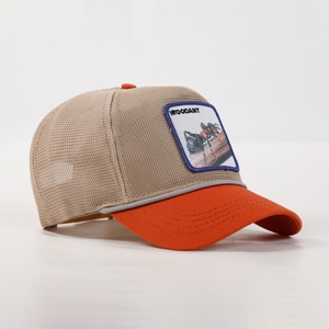 High Quality 5-Panel Mesh Trucker <b>Hats</b> Embroidered Cloth Gorras DeAnimales for <b>Summer</b> Fashionable Performance Hip Hop Outdoor - Product Image 4