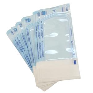 Pochettes dentaires auto-stérilisantes 57x130mm, compatibles autoclave, personnalisables pour pilules et liquides, 200 pochettes par boîte - Product Image 2