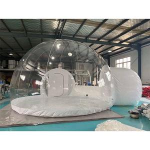 Tente gonflable transparente imperméable de 6 à 8 pieds de diamètre avec souffleur électrique pour événements et fêtes en plein air - Product Image 5