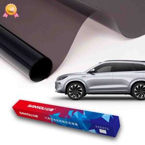 2mil Uv Isolation Anti-Rayures Anti-Rayures Années de Garantie Bonne <span class=keywords><strong>Chaleur</strong></span> 7.63% VLR 20.00% VLT Noir Auto Pare-Brise Film pour Voitures - Product Image 1