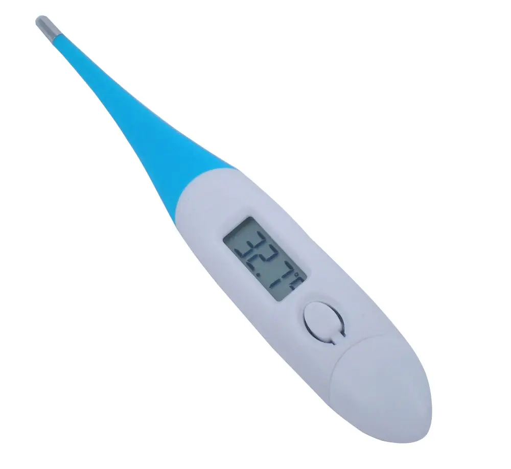 Termómetro clínico médico más vendido con sonda blanda, termómetro de fiebre digital sin mercurio TM08 para oral, rectal