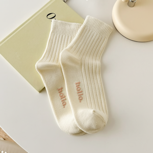 Calzini giornalieri da donna al ginocchio alla caviglia in graziosi colori alla moda Design HH50 - Product Image 1