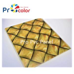 Panneau <span class=keywords><strong>de</strong></span> <span class=keywords><strong>plafond</strong></span> en PVC estampage à chaud à bas prix Panneau mural pour la maison déco - Product Image 1