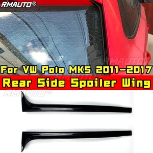 สปอยเลอร์หลัง สปอยเลอร์ข้าง ปีกหลัง ปีกข้าง สำหรับ VW Polo MK5 2011-2017 ชุดแต่งรถยนต์ - Product Image 2