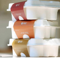 Boîte à capsules de café en résine PLA entièrement biodégradable et écologique, emballage universel