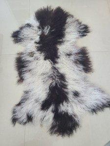 Alfombra <span class=keywords><strong>de</strong></span> <span class=keywords><strong>piel</strong></span> <span class=keywords><strong>de</strong></span> <span class=keywords><strong>cordero</strong></span> tibetano natural con manchas, alfombra <span class=keywords><strong>de</strong></span> <span class=keywords><strong>piel</strong></span> <span class=keywords><strong>de</strong></span> <span class=keywords><strong>cordero</strong></span> mongol tibetano - Product Image 2