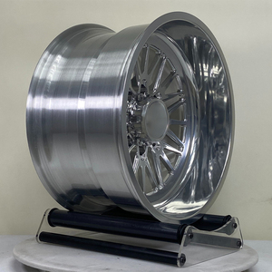 Nuevas Llantas Monoblock de Aleación de Aluminio Forjado Personalizadas de 20x12J 22/24/26/28 Pulgadas 8x180 Plateadas Pulimentadas con Borde Profundo de 25 mm para GMC Sierra - Product Image 2