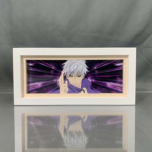 Anime LED Night Light Box Jujutsu Kaisen Satoru Gojo pour chambre d'enfant Décoration de veilleuse Lightbox Manga 3d Paper Cut Desk Lamp - Product Image 2