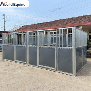 Establos Portátiles para Caballos, Paneles Metálicos Galvanizados para Establos Temporales - Product Image 4