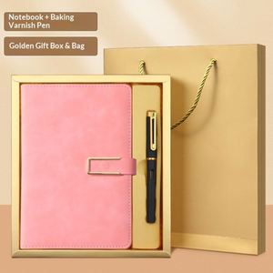 Sets de Regalo Corporativos Promocionales, Agenda de Lujo Hecha a Mano, Cuaderno y Bolígrafo, Set de Regalo de San Valentín, Logotipo Personalizado, Color Personalizado - Product Image 6