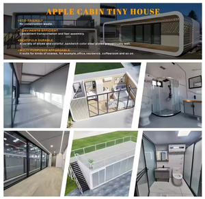 Casa Container Personalizzata in Stile Zen Minimalista, Atmosfera Accogliente e Tranquilla, Cabina Apple - Product Image 4