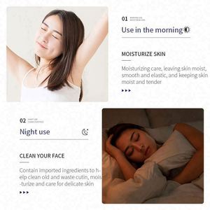 OEM ผลิตภัณฑ์ทำความสะอาดผิวหน้าสูตรล้างหน้าแบบธรรมชาติ ทำความสะอาดล้ำลึกด้วยน้ำ 9 แก้ว ผลิตภัณฑ์ดูแลผิวหน้าแบบอ่อนโยน ขจัดสิ่งสกปรกอย่างมีประสิทธิภาพ - Product Image 2