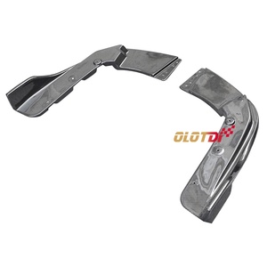 Difusor Trasero de Fibra de Carbono Estilo V, Alerones Laterales, Divisores y Aletas para BMW Serie 3 G20 G28 LCI, Tuning Automotriz - Product Image 5