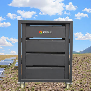 Système solaire domestique haute pression boîtier de batterie au lithium-ion cylindrique monté en rack LiFePO4 Compatible 51.2V 50A 6000 Cycles - Product Image 1