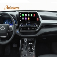 Autoestéreo Android 13 8GB 128G 12.3'' Autoradio para Toyota Highlander 2021 2022 GPS para Auto Navegación Reproductor Multimedia Carplay