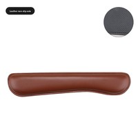 Tapis de clavier ergonomique en cuir recouvert de caoutchouc pour le jeu, le bureau ou la maison.