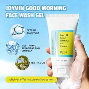 Detergente in Gel all'Acido Aminico a Basso pH Good Morning, Controllo dell'Oleosità, Bilanciamento del PH, Pulizia Delicata per Tutti i Tipi di Pelle - Product Image 6