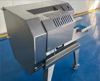 Machine industrielle et commerciale multifonctionnelle pour couper les fruits et légumes à feuilles, en cubes, en tranches, en lanières, et broyeur à farine 380V 1.65KW