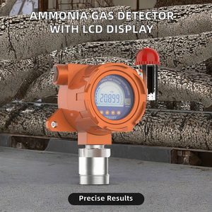 Detector Fijo de Gas Sulfuro de Hidrógeno 4-20mA con Pantalla LCD 0-100%VOL RS485, Panel de Alarma de Gas de Alta Precisión con Alarma Sonora, Luminosa y Vibratoria - Product Image 2