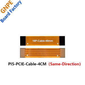 สายเคเบิลหุ้มฉนวน Raspberry Pi 5 PCIe FPC 90R M.<span class=keywords><strong>2</strong></span>ทองแดงหุ้มฉนวนพีวีซีที่เข้ากันได้กับ NVMe SSD - Product Image 6