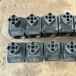 Bobina de Válvula Solenoide H-507848 A-507825 B-507833 C-507826 D-507834, Válvula Solenoide Hidráulica B-507833 110V 50Hz <span class=keywords><strong>120V</strong></span> 60Hz C-507826 - Product Image 1