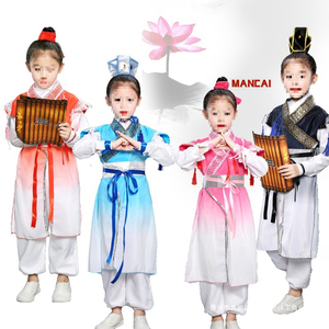 <span class=keywords><strong>ชุด</strong></span><span class=keywords><strong>จีน</strong></span>โบราณสำหรับเด็ก <span class=keywords><strong>ชุด</strong></span>สามตัวละคร สำหรับการแสดงคอสเพลย์ฮาโลวีนในโรงเรียนอนุบาล <span class=keywords><strong>ชุด</strong></span>เด็กโบราณ - Product Image 1