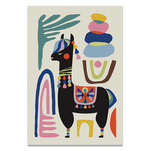 Moderno multicolor abstracto Jardín Plantas cuadro sobre lienzo para pared carteles e impresiones galería pasillo decoración única para el hogar - Product Image 4