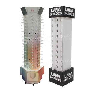 Phong cách hiện đại xoay có thể gập lại thân thiện với môi tông Kính mát hiển thị đứng bán buôn kính Quảng cáo làm cho giấy - Product Image 1