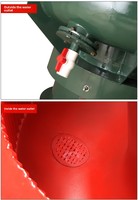 Machine de polissage et de finition vibratoire à sortie courbée 150L pour roulements de moteur, acier au carbone, décapage de la rouille et chanfreinage, 380V 2.2kW