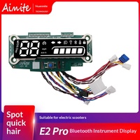Pièces de tableau de bord numériques pour trottinette électrique E2 Pro : instrument de contrôle et circuit