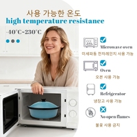 Marmite en silicone coréenne pour micro-ondes avec couvercle et poignée, bol vapeur pour aliments, cuiseur à nouilles instantanées, sans BPA, pour légumes