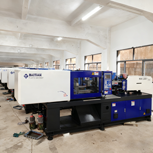 Máquina moldando por injeção automática Haiti MA120 toneladas 160 toneladas máquina moldando plástica - Product Image 3