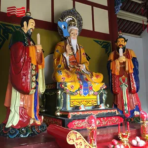 Thiết kế và sản xuất tượng Đạo giáo tùy biến các tác phẩm điêu khắc tượng lớn của các ngôi đền Đạo giáo ở các điểm danh lam thắng cảnh