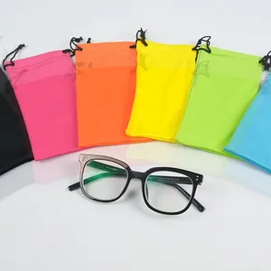 bolsas de microfibra par packaging jewelry customized logo glasses bag eyewear box luxury display custom logo eyewear bag