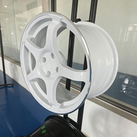 Rines Deportivos Ligeros de Aleación Monobloque 5x114.3 ET35, Fabricados en Fábrica, con Cinco Radios para Autos de Pasajeros