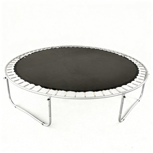 <span class=keywords><strong>Trampoline</strong></span> rond extérieur <span class=keywords><strong>grand</strong></span> format, sûr et doux, avec filet de protection/toit, cadre de 12 pieds, <span class=keywords><strong>prix</strong></span> d'usine bas, vente chaude - Product Image 5