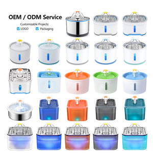 Плавающая миска для воды 1,2 л для собак и кошек, непроливаемая, дизайн фонтанчика, товары для животных - Product Image 6